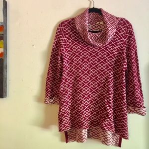 Anthropologie Galena Cowl Neck Sweater